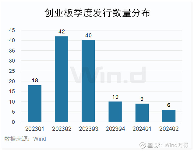 2024年上半年创业板融资情况_股票创业板有哪些股票_创业板IPO发行数量分析