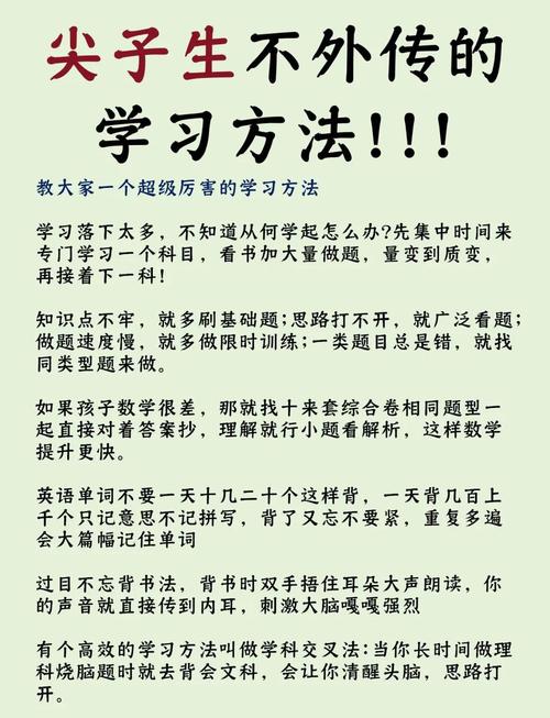 如何快速提高学习成绩_快速提高成绩的方法_怎样才能让成绩在短期内提高