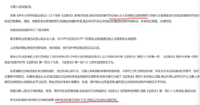 炒股视频 证监会严惩4名违规证券从业人员，天价罚单敲响执业警