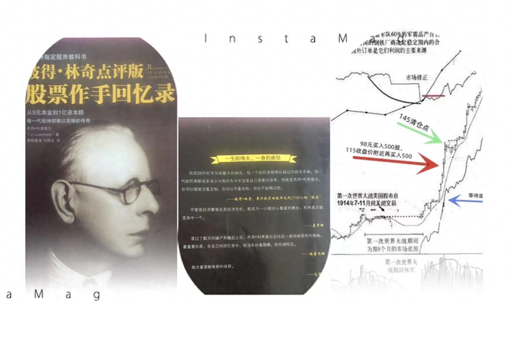 偶然翻开股票作手的回忆录，走进利弗摩尔跌宕起伏的股票人生