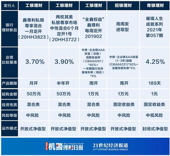 宁银理财兴银理财混合类公募产品业绩_安全投资理财公司排名_理财公司3～6个月投资周期公募混合类产品排名
