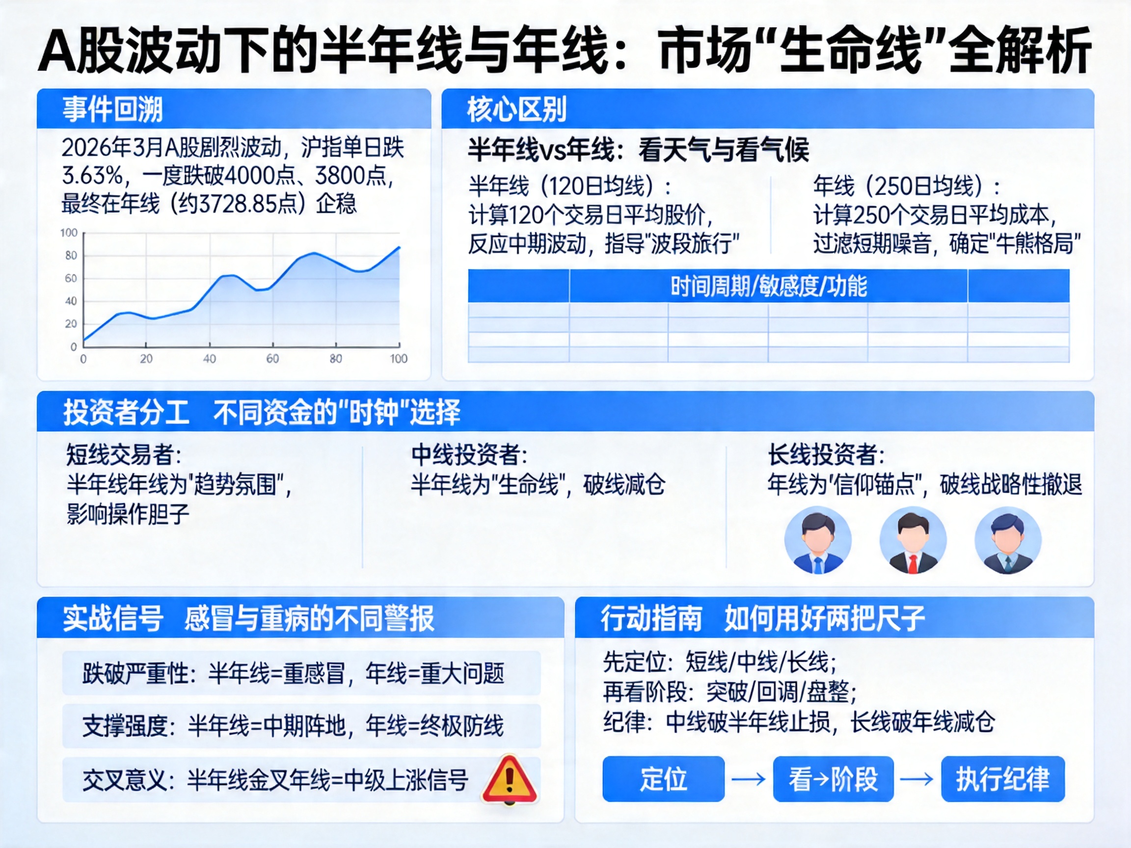 股票跌破半年线是感冒，跌破年线才是大病
